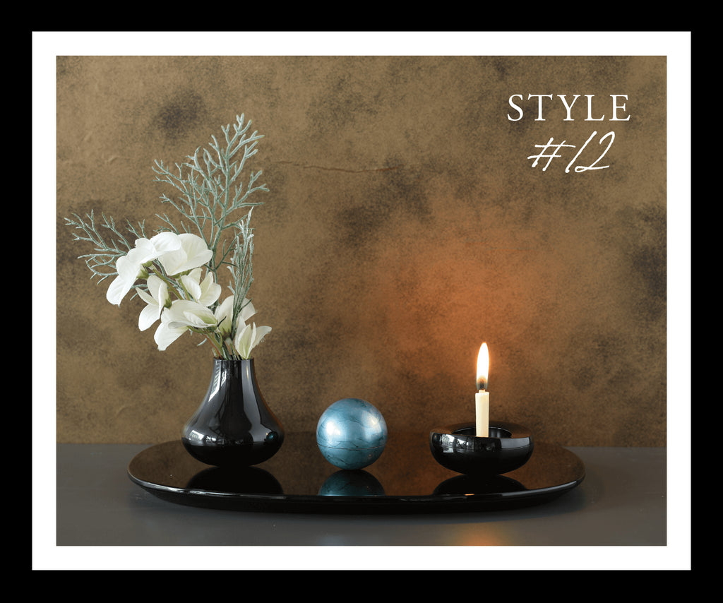 高岡の技が生む深い黒<br>上質を求める方のための供養コーディネート