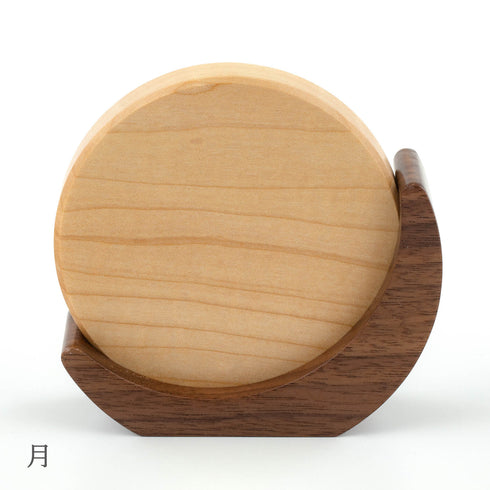 【お位牌】ルオントシリーズ 可愛い 丸位牌 雲・月 B001  彫代込