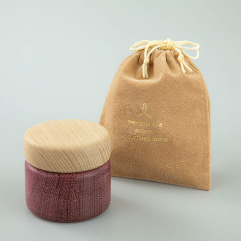 【その他】ミニ骨壷用巾着 B011