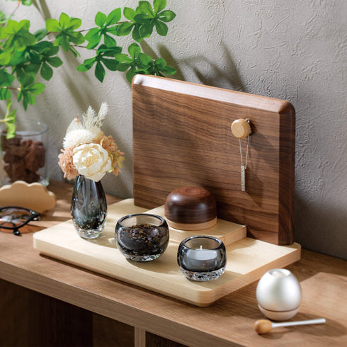 【ミニ骨壷】ルオントシリーズ ミニ骨壺 ふくら K001