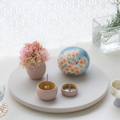 【ミニ骨壷】京焼 たまいし K004