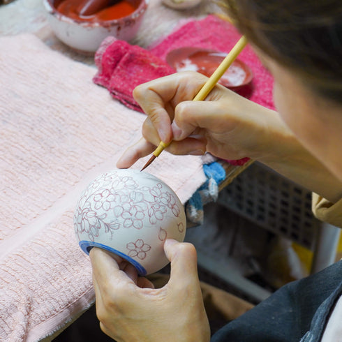 【ミニ骨壷】京焼 たまいし K004