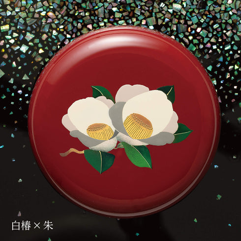 【ミニ骨壷】はな蒔絵 K006