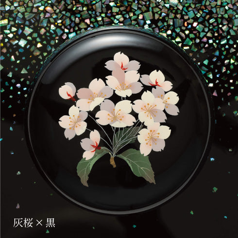 【ミニ骨壷】はな蒔絵 K006