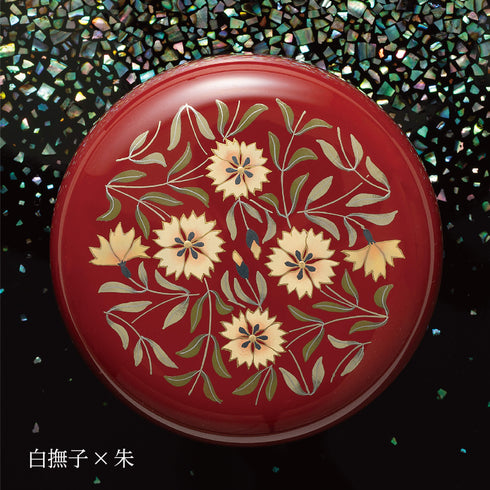 【ミニ骨壷】はな蒔絵 K006