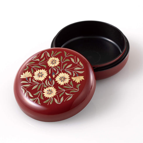 【ミニ骨壷】はな蒔絵 K006