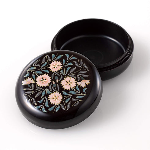 【ミニ骨壷】はな蒔絵 K006