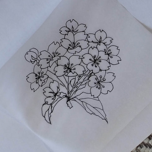 【ミニ骨壷】はな蒔絵 K006