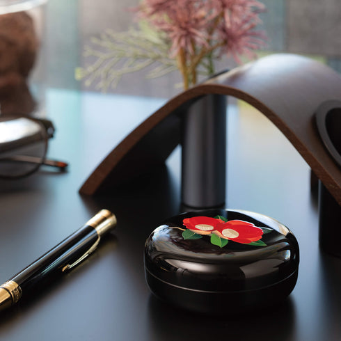 【ミニ骨壷】はな蒔絵 K006