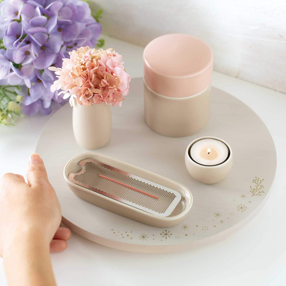 ミニ骨壷】かさね K008 – 祈り百貨店