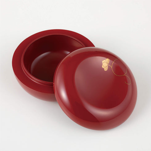 【ミニ骨壷】こゆりシリーズ 輪島塗 形見入 朱 K011