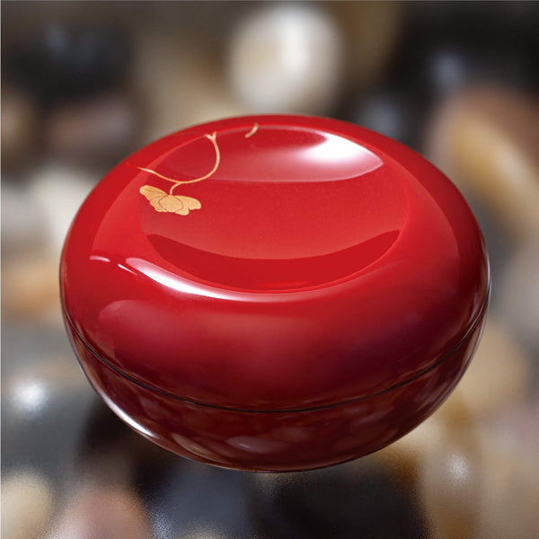 【ミニ骨壷】こゆりシリーズ 輪島塗 形見入 朱 K011