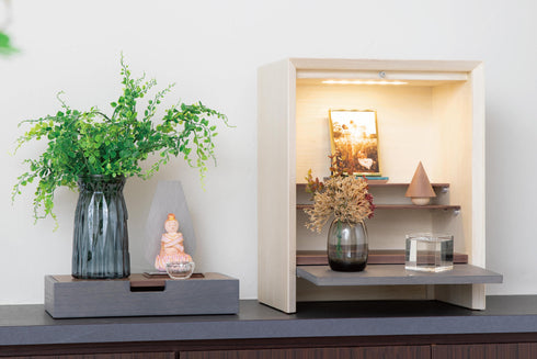 【ミニ仏壇・位牌棚】monoワントーン M004