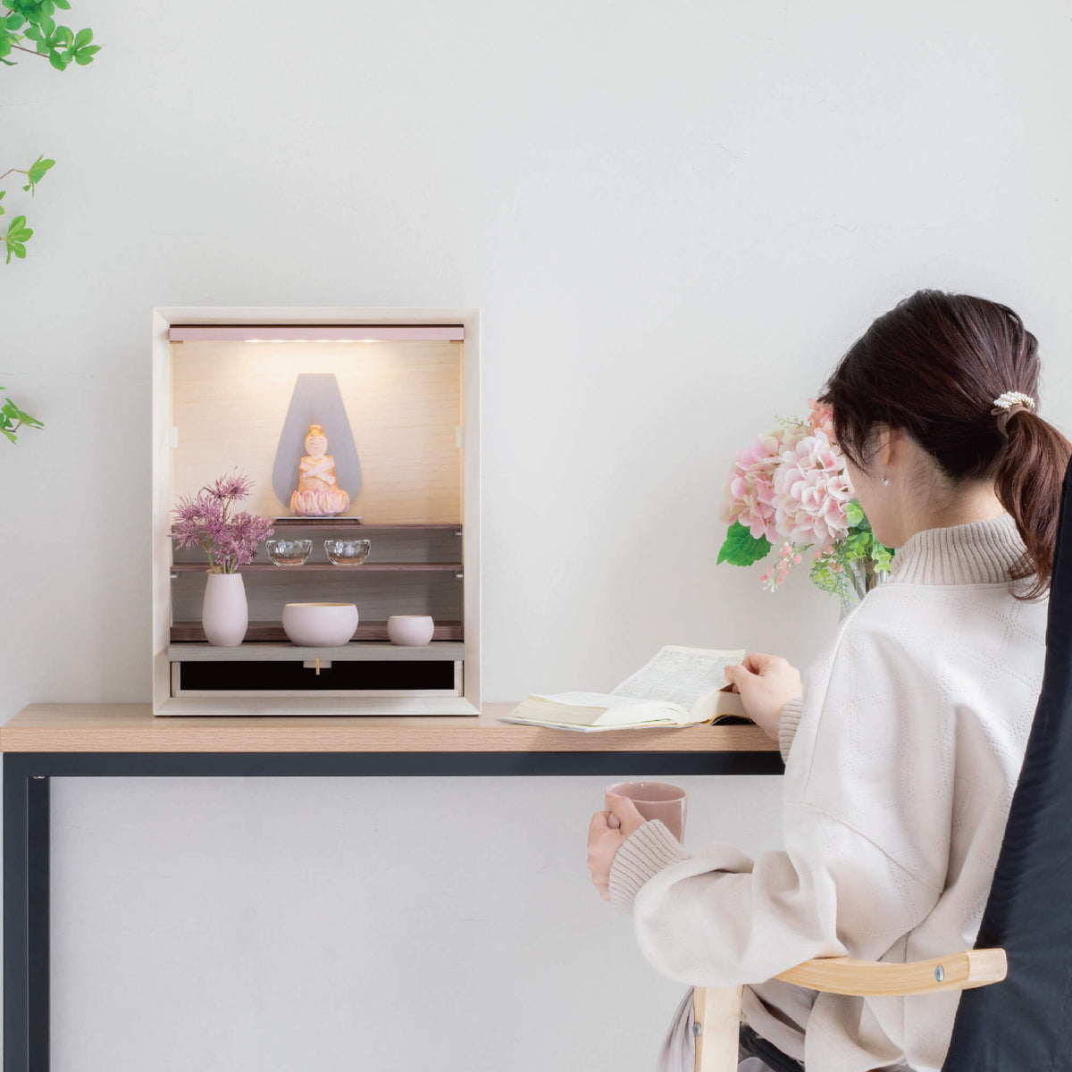 ミニ仏壇・位牌棚】monoツートーン M005 – 祈り百貨店