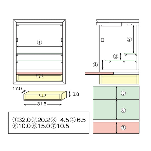 【ミニ仏壇・位牌棚】monoツートーン M005