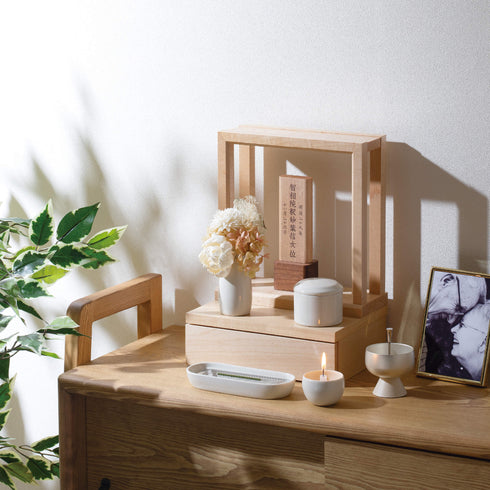 【ミニ仏壇】HIKARI ひかり ナチュラルウッド M009