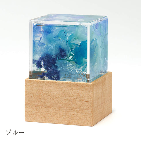 【ミニ骨壷】ハーバリウム ゆらか メモリアルボトル NK001