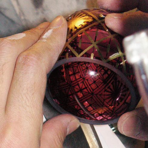 【ミニ骨壷】江戸切子S NK002