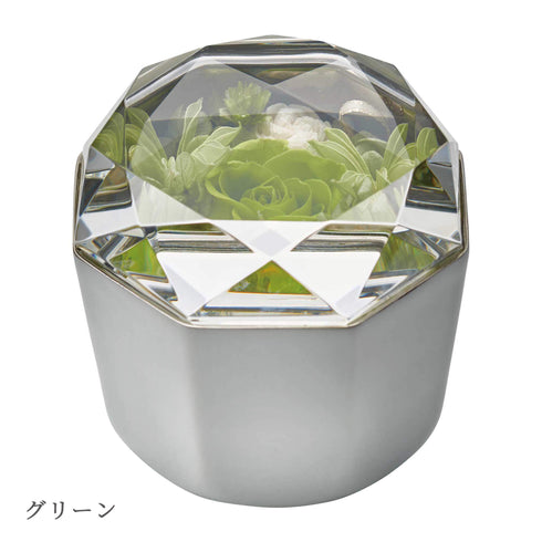 【ミニ骨壷】フラワー骨壷 Jewel(ジュエル) NK007