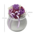 【ミニ骨壷】フラワー骨壷 フラワーポット NK008