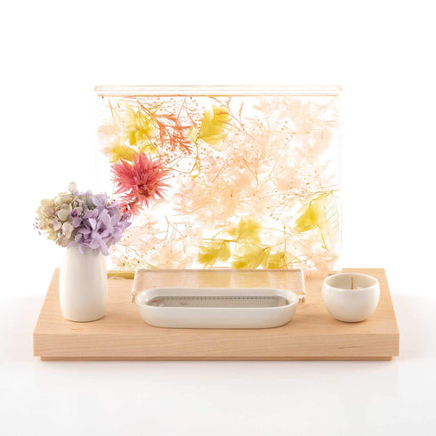 【手元供養 ステージ】ハーバリウム ゆらかステージ NS001