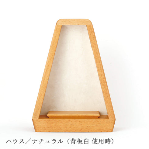 【手元供養 ステージ】cocohaシリーズ2way ハウス/グリーン NS004