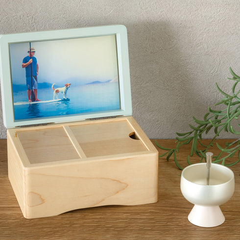 【ミニ骨壷】ルオントシリーズ オルゴールボックス O001