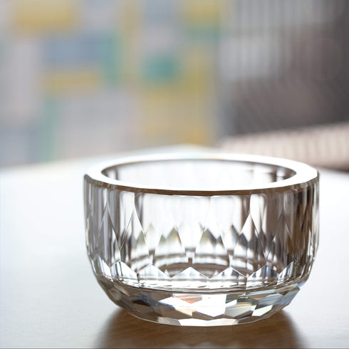 【三具足】しずく カットクリスタル クリアー SB03