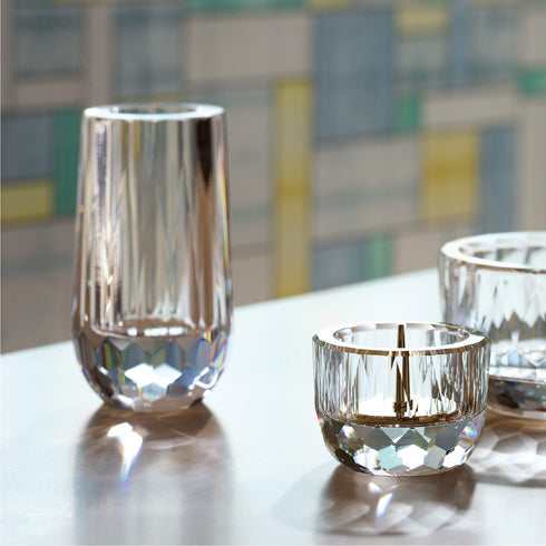 【三具足】しずく カットクリスタル クリアー SB03