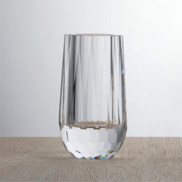 【花立】しずく カットクリスタル 花立 クリアー SB03