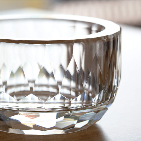 【三具足】しずく カットクリスタル クリアー SB03