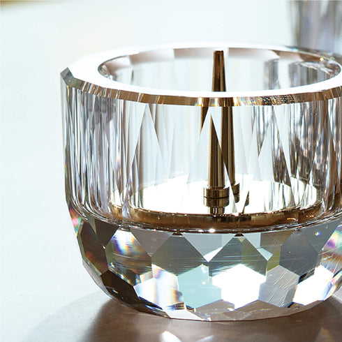 【三具足】しずく カットクリスタル クリアー SB03