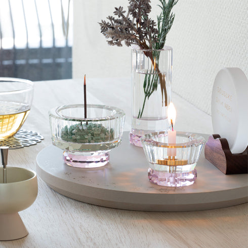 【三具足】心結 クリスタルピンク SB21