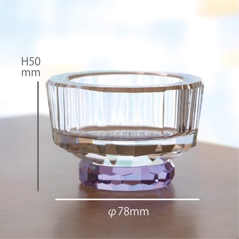 【三具足】心結 クリスタルパープル SB22