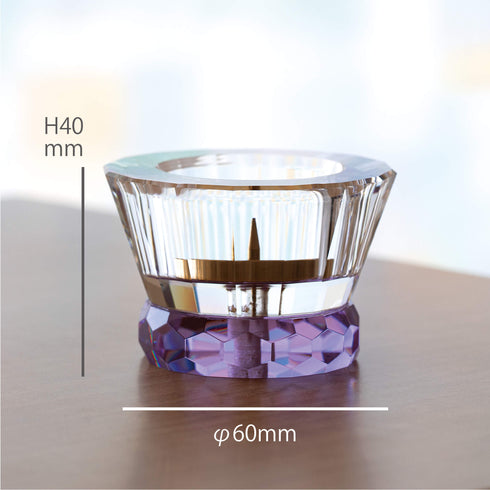 【三具足】心結 クリスタルパープル SB22