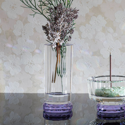 【花立】心結 クリスタルパープル 花立 SB22