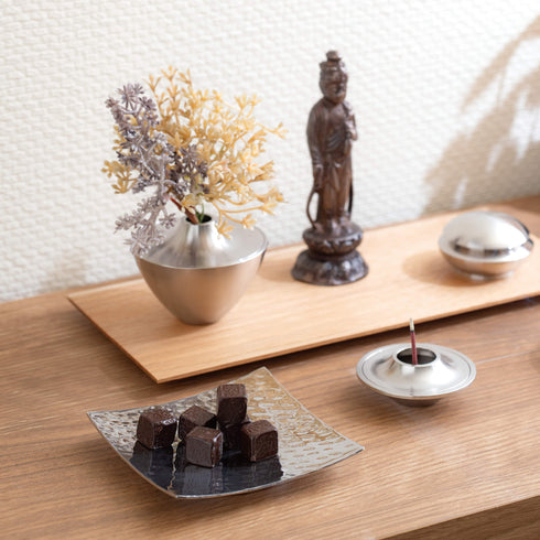 【お供え皿】ステンレス小皿3寸 SB39