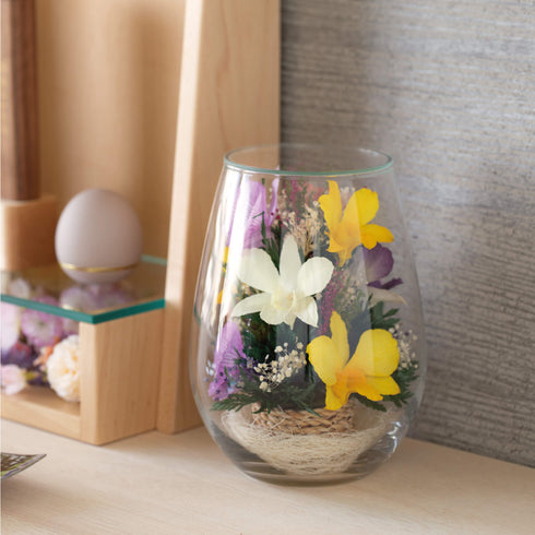 【お花】灯(ともしび)ボトルフラワー SB42