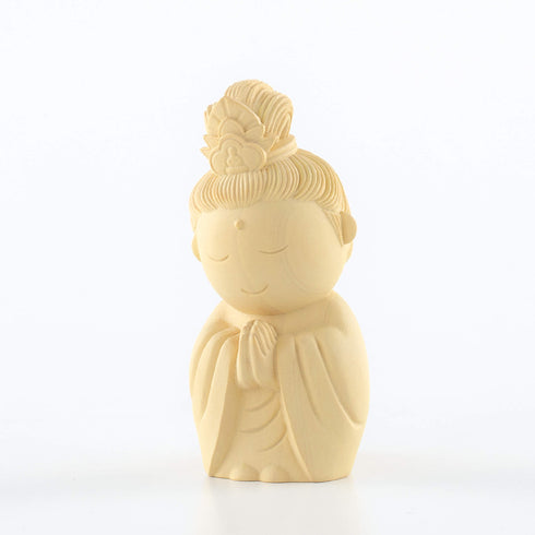 【ご本尊】木製お守り 総柘植 SB56