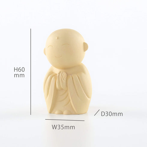 【ご本尊】木製お守り 総柘植 SB56