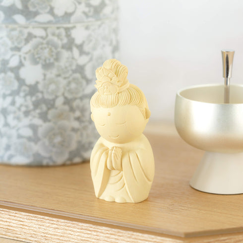 【ご本尊】木製お守り 総柘植 SB56