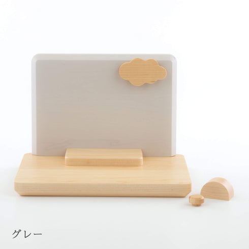 【手元供養 セット】ルオント グレー りん付 SET002