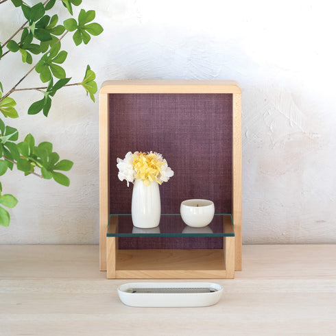 【手元供養セット】かざりみ パープルセット SET019