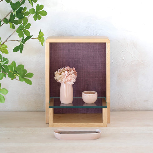 【手元供養セット】かざりみ パープルセット SET019