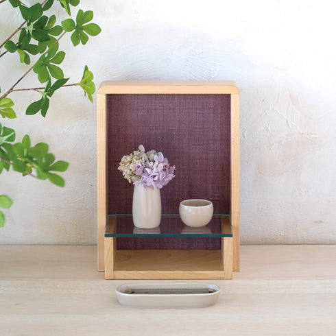 【手元供養セット】かざりみ パープルセット SET019