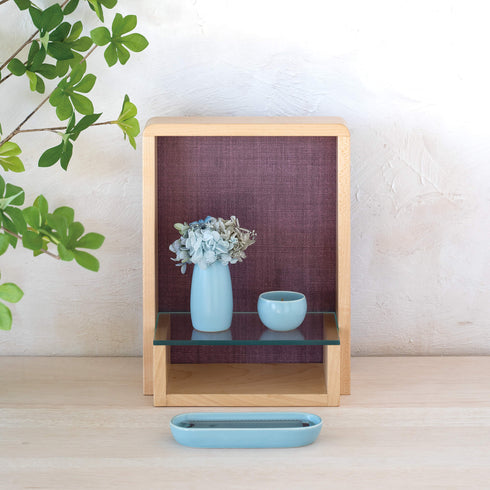 【手元供養セット】かざりみ パープルセット SET019