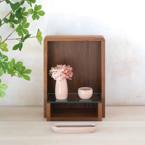 【手元供養セット】かざりみ ウォールナットセット SET020