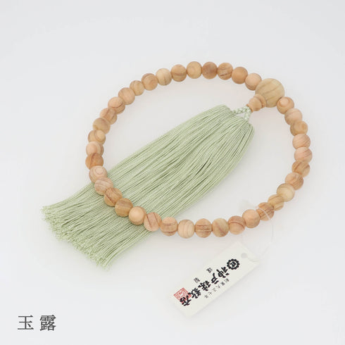 【念珠】ibuki 熊野ヒノキ ibuki 本絹 SN001