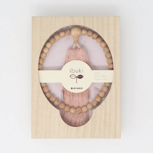 【念珠】ibuki 熊野ヒノキ ibuki 本絹 SN001