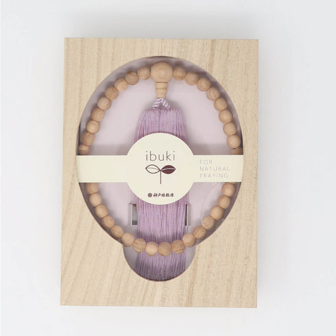 【念珠】ibuki 熊野ヒノキ ibuki 本絹 SN001
